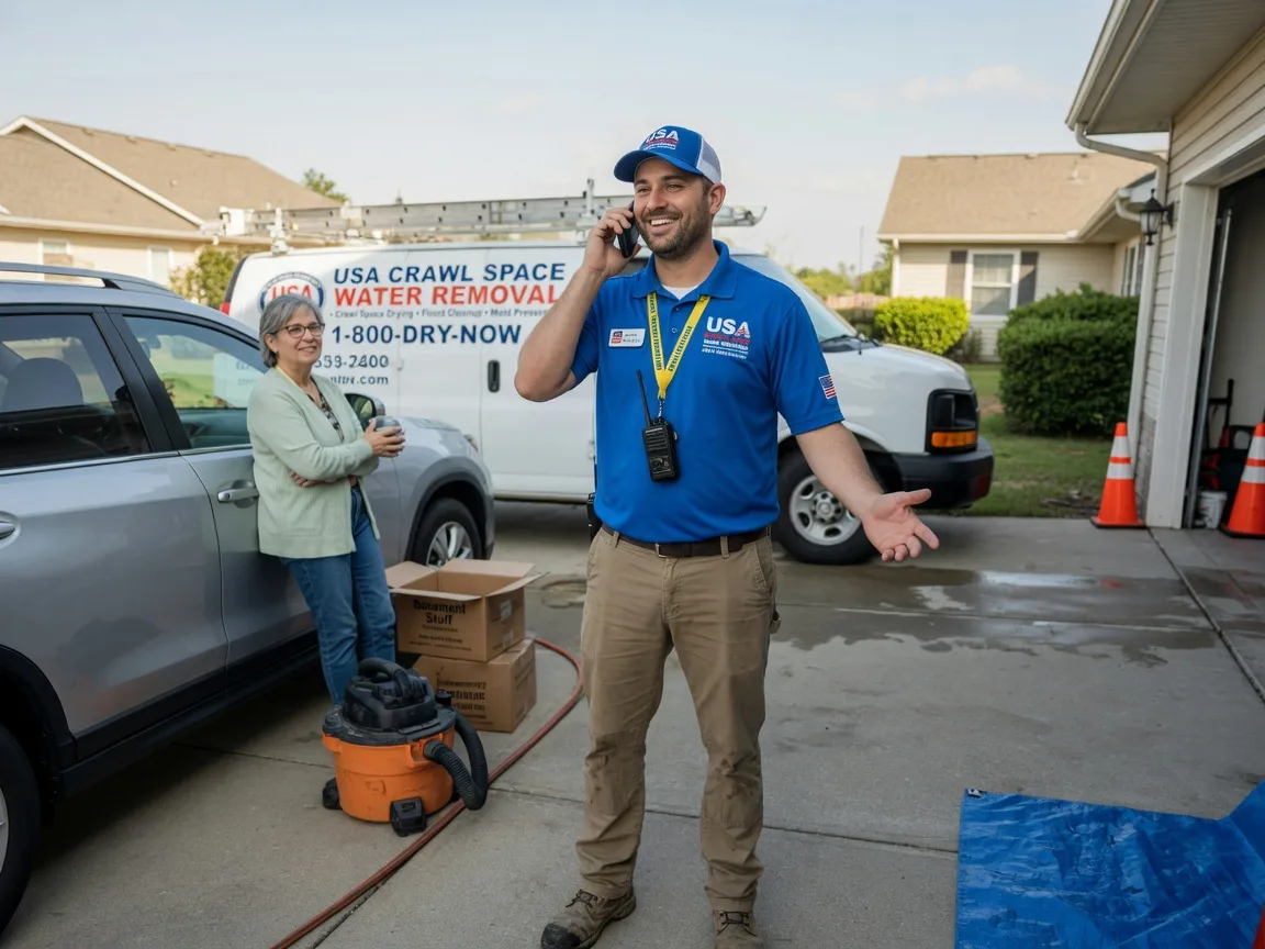 Crawl Space Water Removal Woodstock, GA FAQs
